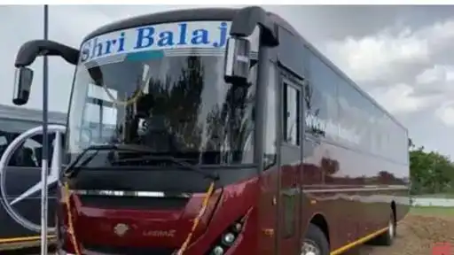 Shree Balaji Travels and Cargo Bus-Front Image