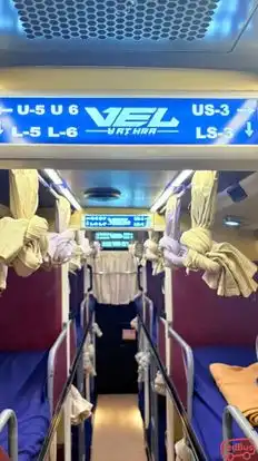 VEL YATHRA Bus-Seats layout Image