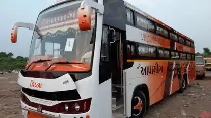 Jay Aapagiga Travels Bus-Front Image