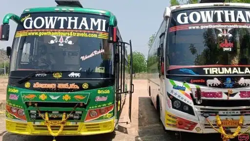 Paluri  Gowthami Tours and Travels Bus-Front Image
