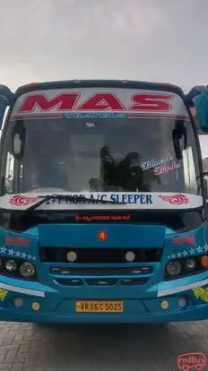 MAS TRAVELS Bus-Front Image