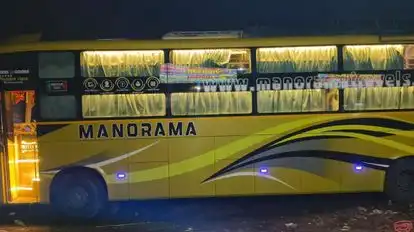 MANORAMA TRAVELS Bus-Side Image