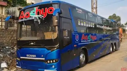 Aadhya Road Lines Bus-Front Image