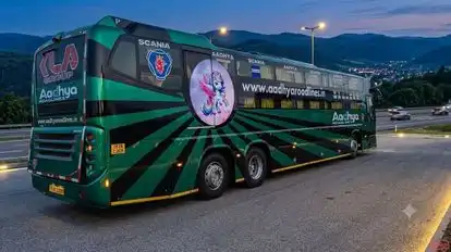 Aadhya Road Lines Bus-Side Image