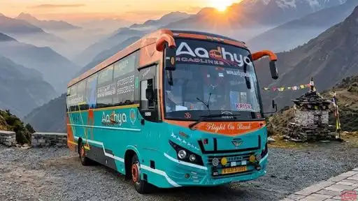 Aadhya Road Lines Bus-Front Image