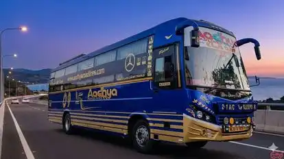 Aadhya Road Lines Bus-Front Image