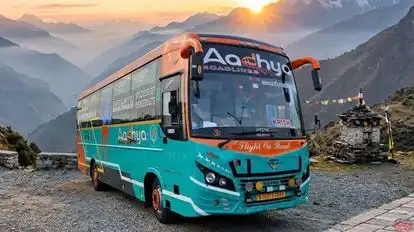 Aadhya Road Lines Bus-Front Image