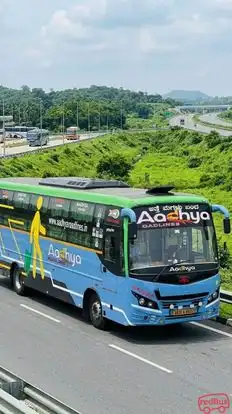 Aadhya Road Lines Bus-Front Image