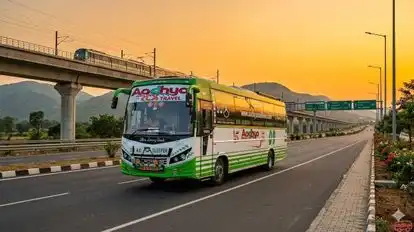 Aadhya Road Lines Bus-Front Image
