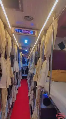 Aadhya Road Lines Bus-Seats layout Image