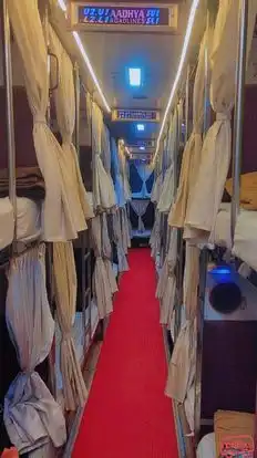 Aadhya Road Lines Bus-Seats layout Image