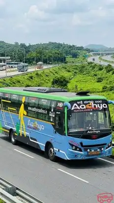 Aadhya Road Lines Bus-Side Image