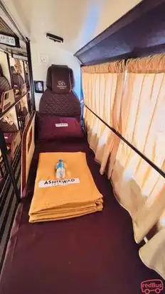 Ashirwad Travels Bus-Front Image