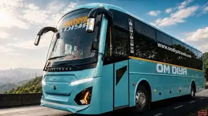 Om Diya Travels Bus-Front Image
