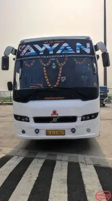 Om Ayyan Transports Bus-Front Image