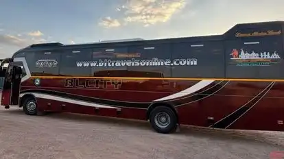 B.L. CITY TRAVELS Bus-Side Image