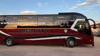 B.L. CITY TRAVELS Bus-Side Image