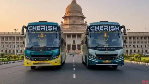 Cherish Roadlines Bus-Front Image