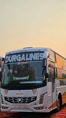 Durga Lines Bus-Front Image