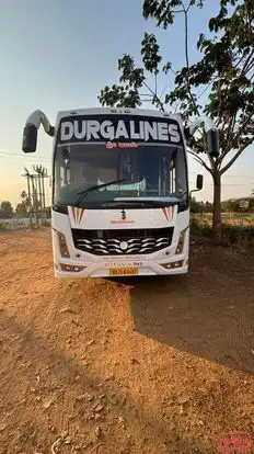 Durga Lines Bus-Front Image