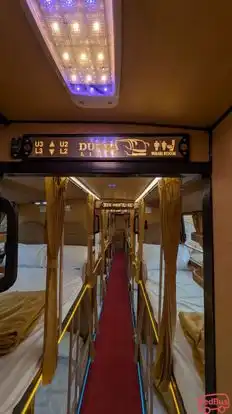 Durga Lines Bus-Seats layout Image