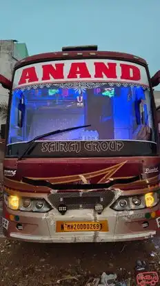 Anand Tours ad Travels Bus-Front Image