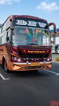 Dev Travels Bus-Front Image