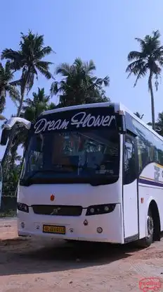 Dream Flower Tours and Travels Bus-Side Image
