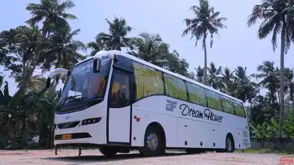 Dream Flower Tours and Travels Bus-Side Image