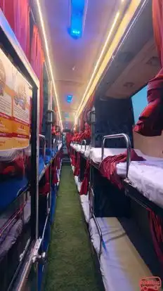 Prajwal Tours And Travels Bus-Seats Image