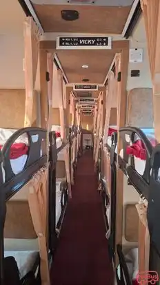 VICKY TRAVELS Bus-Seats layout Image
