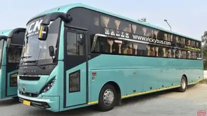VICKY TRAVELS Bus-Side Image