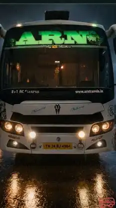 ARN TRAVELZ Bus-Front Image
