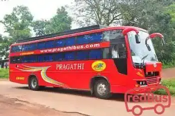 Pragathi Tourist  Corporation Bus-Front Image