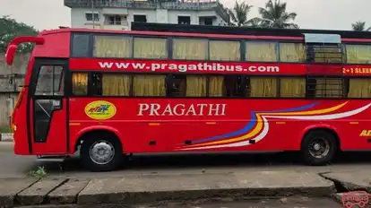 Pragathi Tourist  Corporation Bus-Side Image