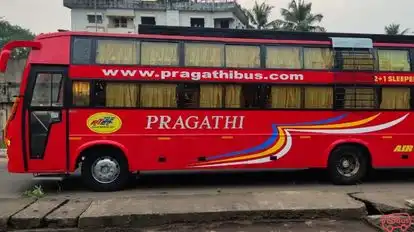 Pragathi Tourist  Corporation Bus-Side Image