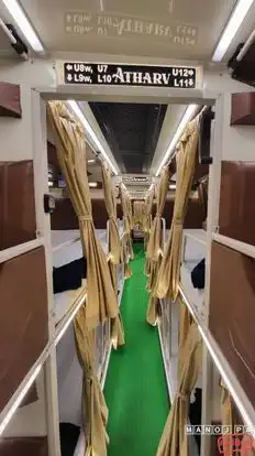 ATHARV TRAVELS Bus-Seats layout Image