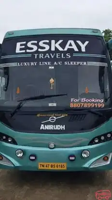 Esskay Travels Bus-Front Image