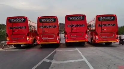 Hanuman Tours and Travels Point Bus-Front Image