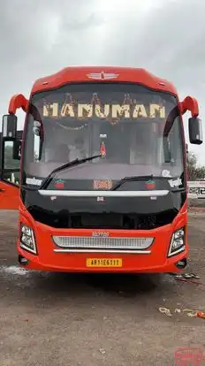 Hanuman Tours and Travels Point Bus-Front Image