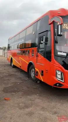 Hanuman Tours and Travels Point Bus-Front Image