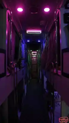 Krishna Travels And Cargo Bus-Seats layout Image