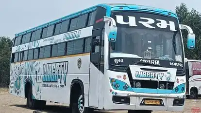 Param Travels Bus-Front Image