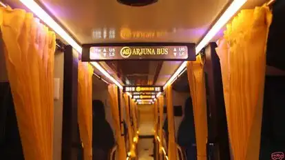 Arjuna Travels Bus-Seats layout Image
