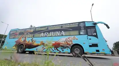 Arjuna Travels Bus-Side Image