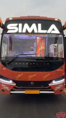 simla travels Bus-Front Image