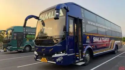simla travels Bus-Side Image