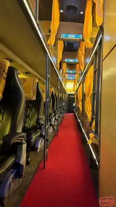 MVM Travels Bus-Seats layout Image