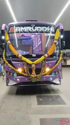 Samruddhi Travels Bus-Front Image