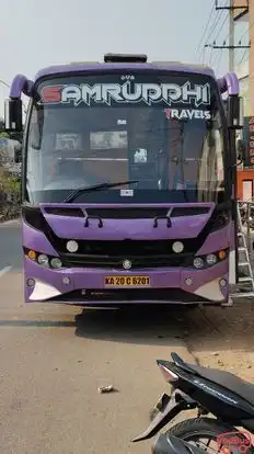 Samruddhi Travels Bus-Front Image
